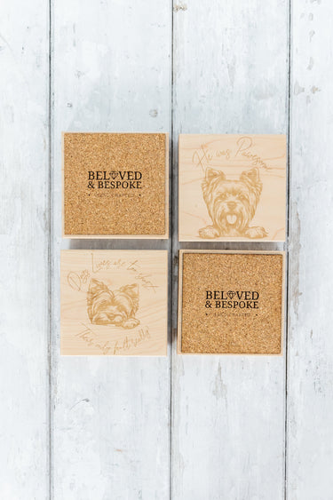 Handcrafted Personalized Coasters Beloved & Bespoke